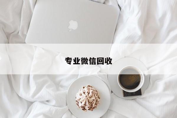 专业微信回收